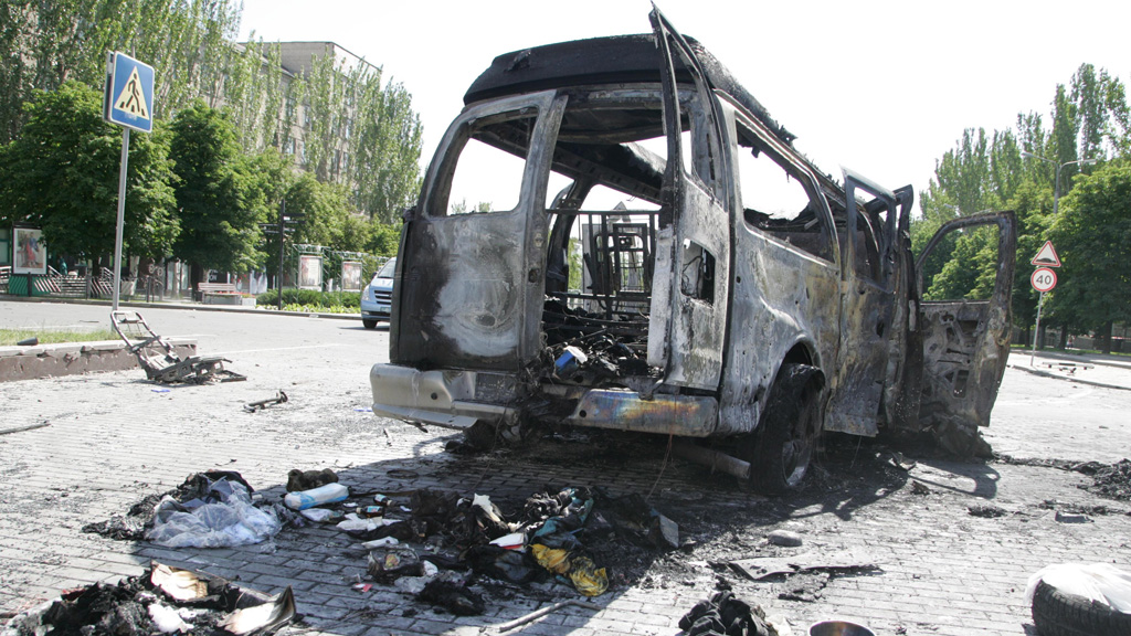 Donetsk blast