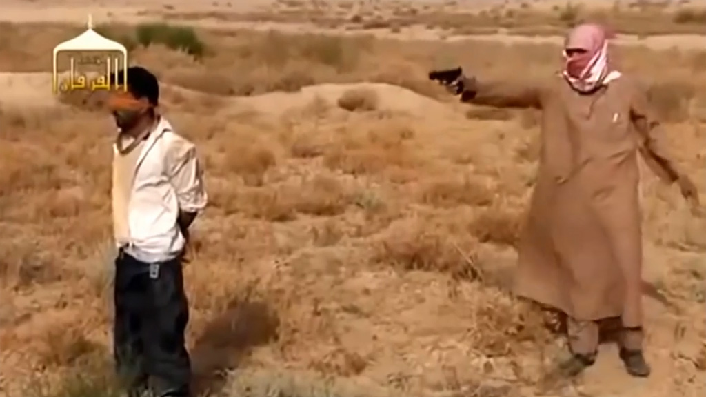 Summary execution from Isis video (picture: Youtube)