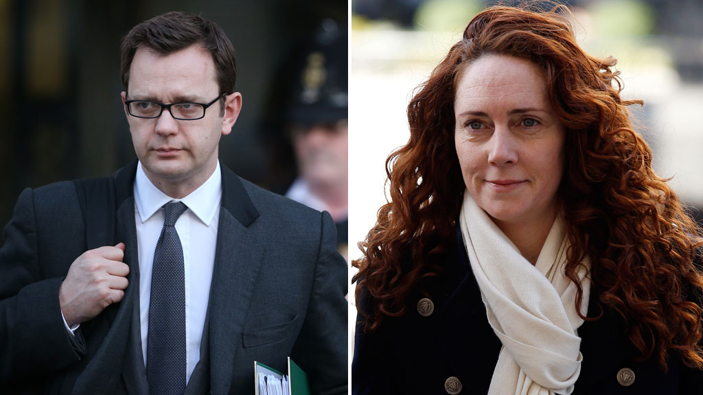 Andy Coulson and Rebekah Brooks (Getty)