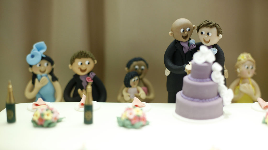 Gay wedding cake (Reuters)