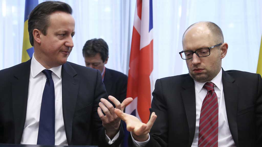 David Cameron and other European leaders sign an association agreement with Ukraine that extends the EU's sphere of influence but risks antagonising Russia (Reuters)