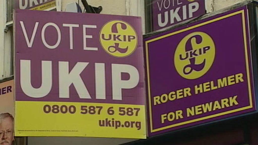 Newark by-election Ukip posters