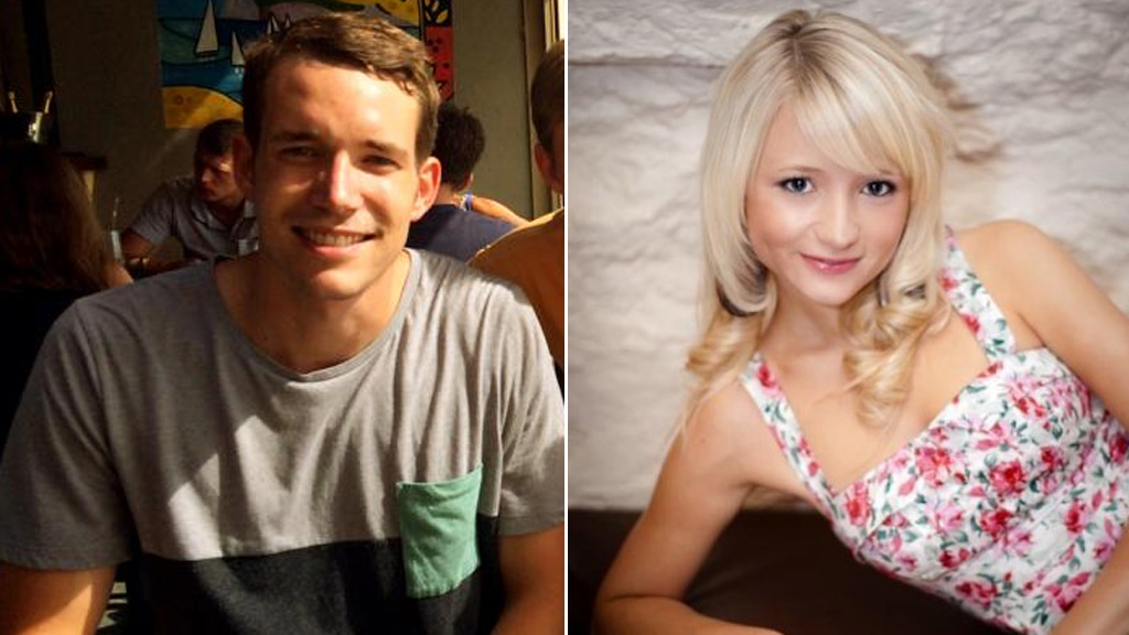 British backpackers Hannah Witheridge and David Miller (police handout)
