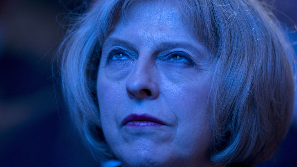 Image result for Theresa May looking evil