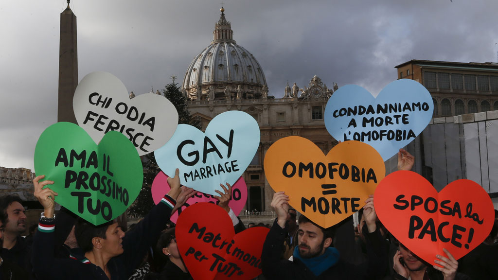 In a review of its teachings on the family and sexuality, Catholic bishops say gay people have 