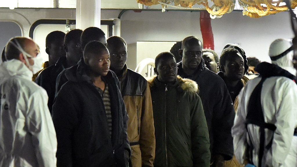 Survivors from Sunday's Mediterranean disaster