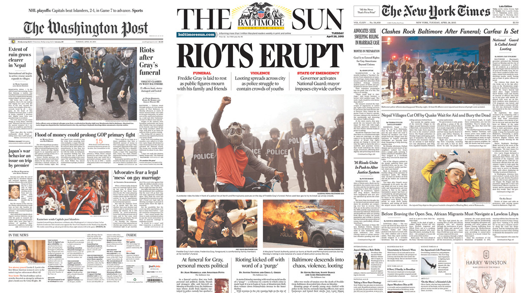 Baltimore newspapers