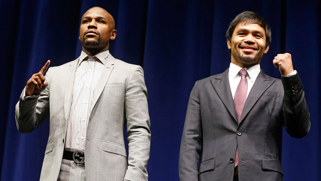Mayweather and Pacquiao (Reuters)