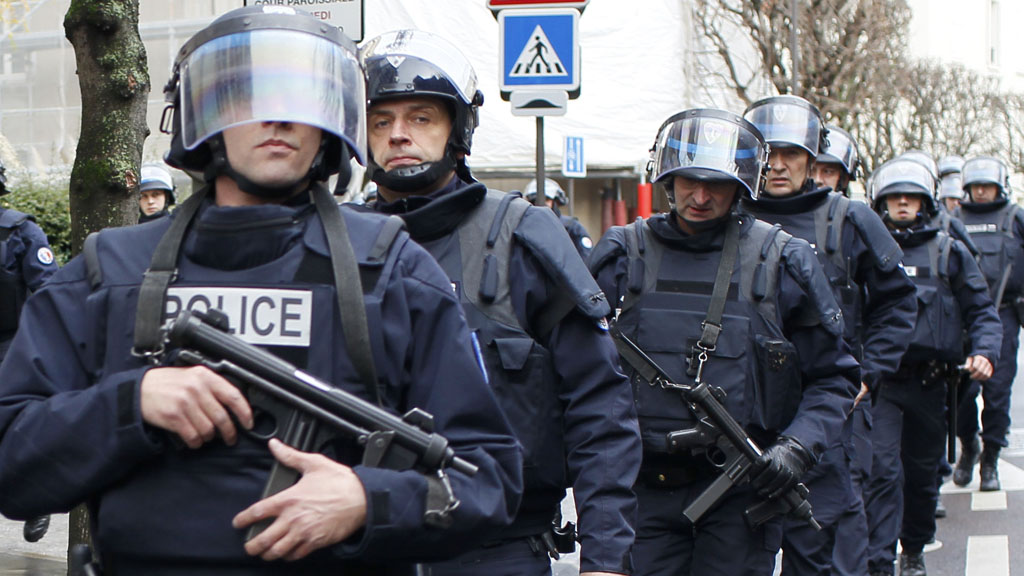French intervention police (Reuters)