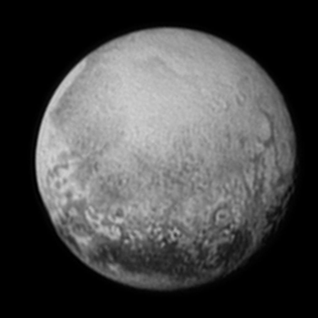 Geology of Pluto, captured by New Horizons (Picture: Nasa)