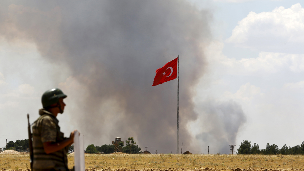 Turkish airstrike (Reuters)