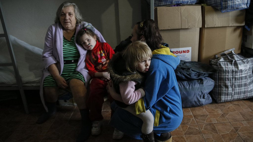 The refugees from Ukraine mainly come from the east of the country