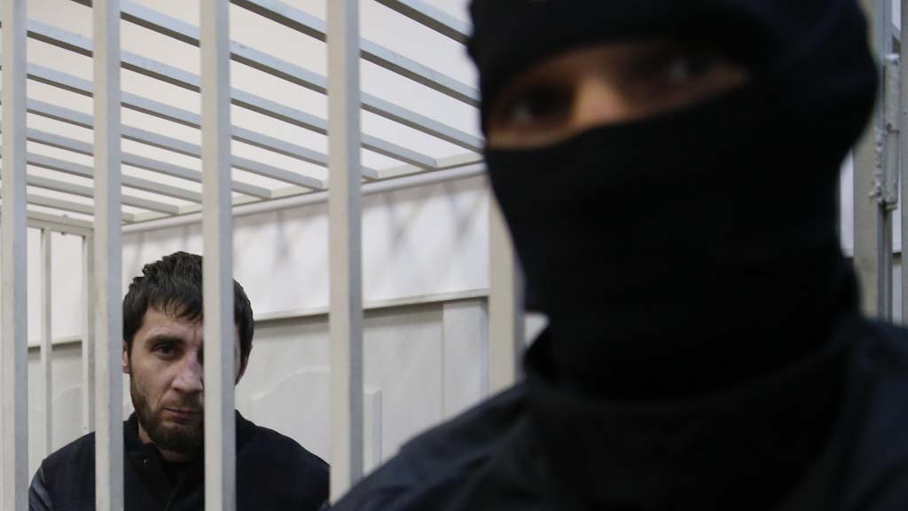 Zaur Dadaev in custody (Reuters)