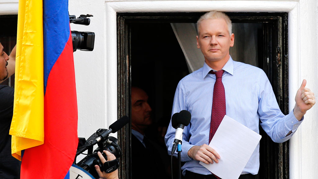 Assange will face Swedish prosecutors inside embassy 