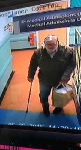 CCTV image of missing man Andrew Lambert (Devon and Cornwall police)