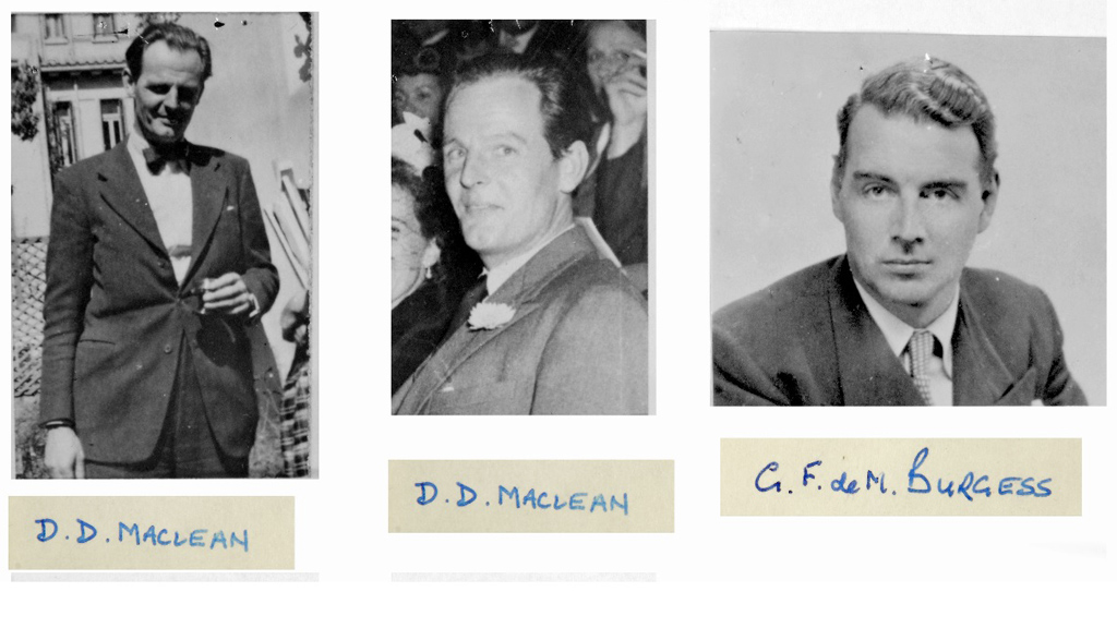 Guy Burgess and Donald Maclean (The National Archives)