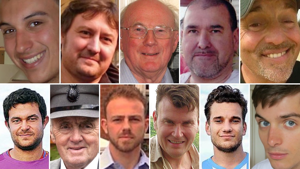 The 11 victims of the Shoreham air crash