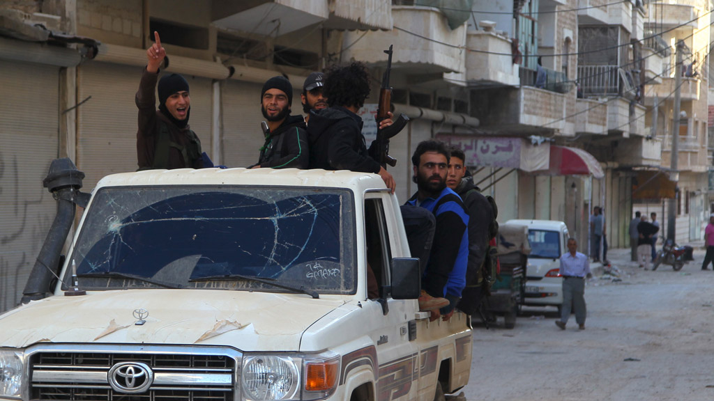 al-Nusra Front fighters (Reuters)