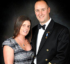 HMS Astute shooting: Lieutenant Commander Ian Molyneux, 36, was killed in the gun attack (Image: MOD)
