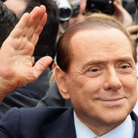 Italian Prime Minister Silvio Berlusconi has arrived in court to face the latest in a series of trials over the coming weeks on charges ranging from tax fraud to paying for sex with a minor (Getty)