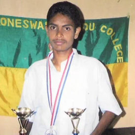 Ragihar, Dr Manorharan's son who was killed in Sri Lanka (Amnesty International)