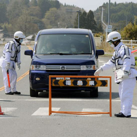 Japan bans people from entering Fukushima evacuation zone (Reuters)