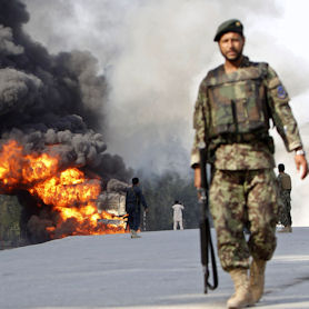 Afghan soldier - Reuters