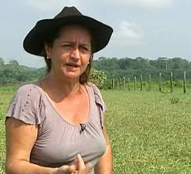 Augair Vuicik bought her 2,500 hectare ranch legally 25 years ago.