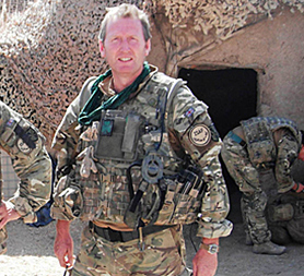Captain Doug Beattie (pictured) blogs from Afghanistan