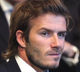David Beckham attended the ceremony in Zurich which saw Russia win the right to host the 2018 World Cup (Getty)