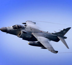 Harrier jump jetmakes its final flight (Reuters)