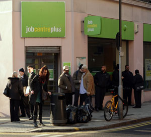 Unemployment reaches 2.5million (Getty)
