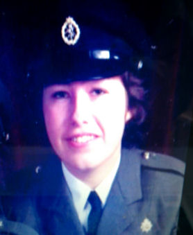 Jean Macdonald when she was serving in military