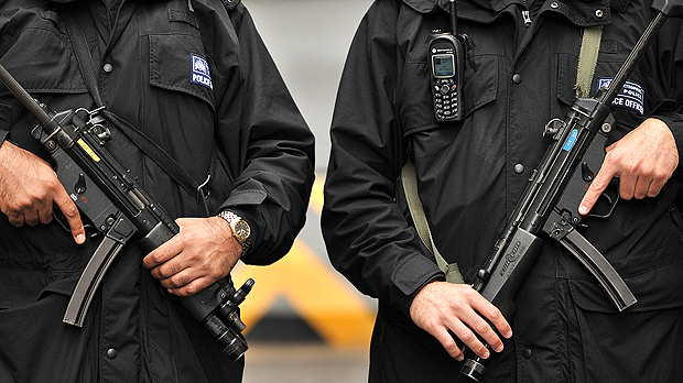 Nine men are due in Westminster court today on terrorism charges after dawn police raids last week (Image: Getty)