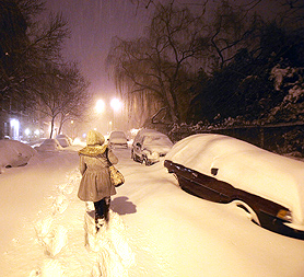 US snow: blizzards hit America, shutting airports and causing travel chaos (Image: Getty)