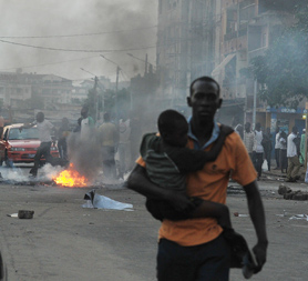Risk of civil war in Ivory Coast (Getty)