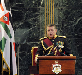Jordan's King Abdullah (Reuters) 