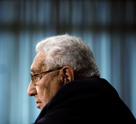 Henry Kissinger, who warns Channel 4 News that if an Islamist government replaces Mubarak in Egypt that it would be a 'fundamental change to the kind of world we have known since World War 2'