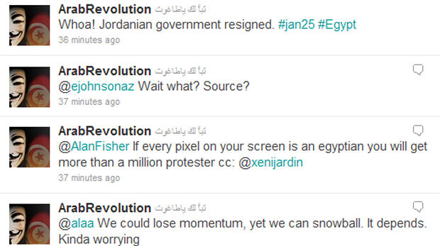Egypt: Twitter is fuelling events in Cairo
