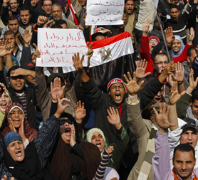 Pro-Government supporters in Egypt 'turn on Mubarak' - Reuters