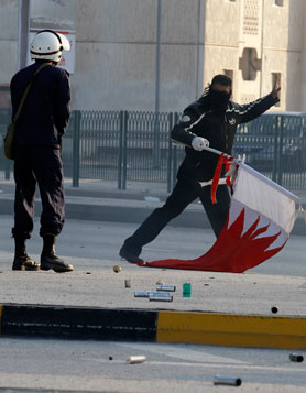 Middle East unrest spreads as protesters clash with police.
