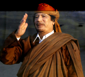 Colonel Gaddafi may have fled to Venezuela (getty images)