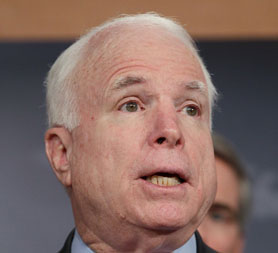 Targetted? Senator John McCain (Getty)