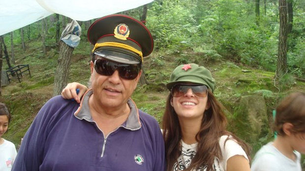 Shehrbano Taseer and her father, Salmaan Taseer, the governor of Pakistan's Punjab province, who was assassinated last week