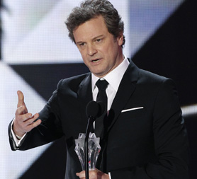 Colin Firth who stars in The King's Speech. (Reuters)