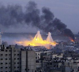 Gaza during the 2009 conflict with Israel (Reuters)