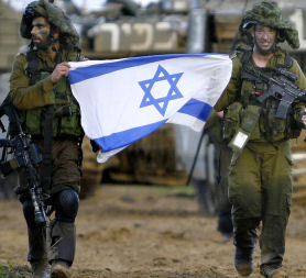 Israeli soldiers during the 2009 conflict in Gaza (Reuters)