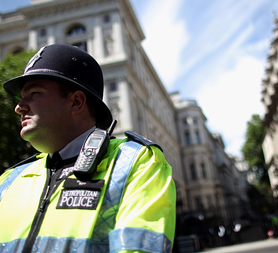 Acpo head Sir Hugh Orde warns Theresa May that police cuts may put public safety at risk (Image: Getty)