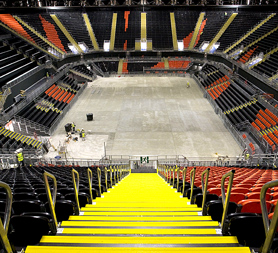 London 2012 Olympic Games basketball court: police begin terror tests (Image: Getty)
