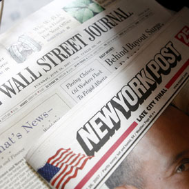 Wall Street Journal, New York Post - Reuters